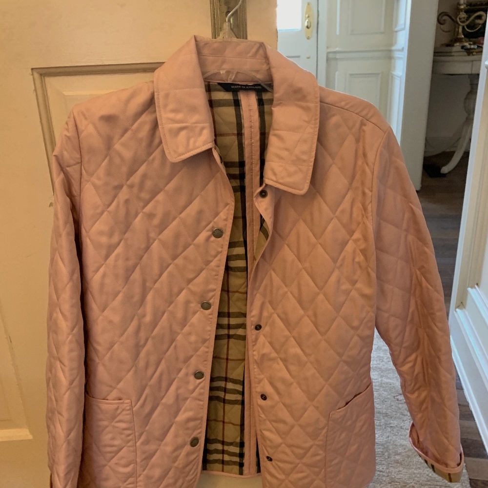 Burberry Pink Coat